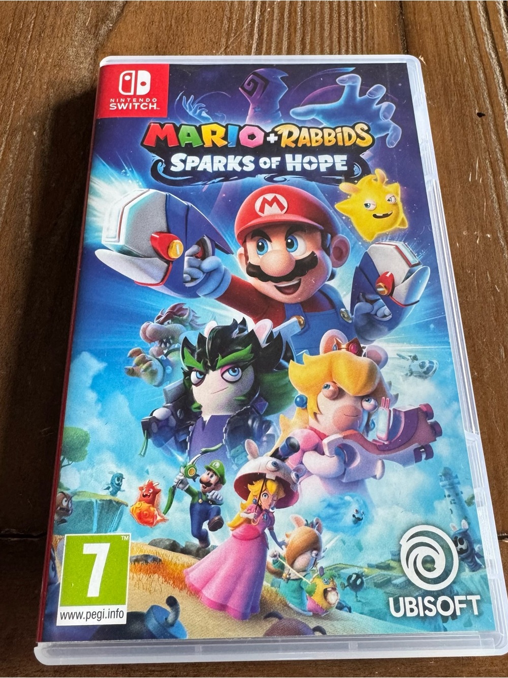 Nintendo Mario + Rabbids Sparks of Hope - Blue Cover Art